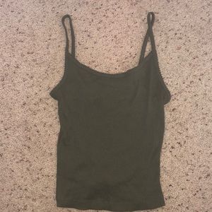 Army Green Tank Top